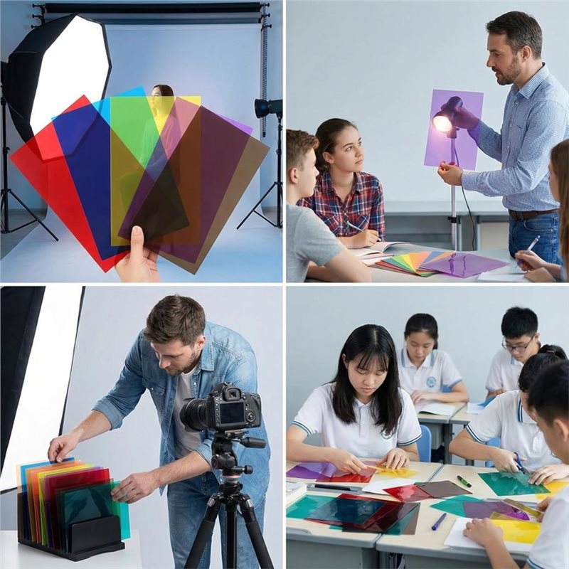 ABDJ-A4 PVC Sheets In 9 Colors - Photography Using Lighting review and price
