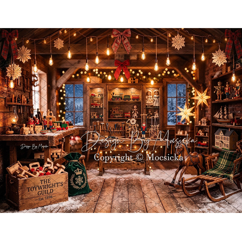 Mocsicka Santa Claus Toy Works - Photography Lighting Workshops review and price
