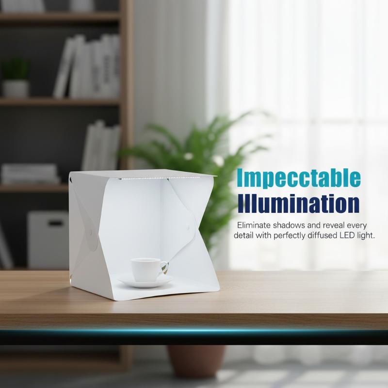 Innovative Foldable LED Light  - Photography Lighting On The Go review and price