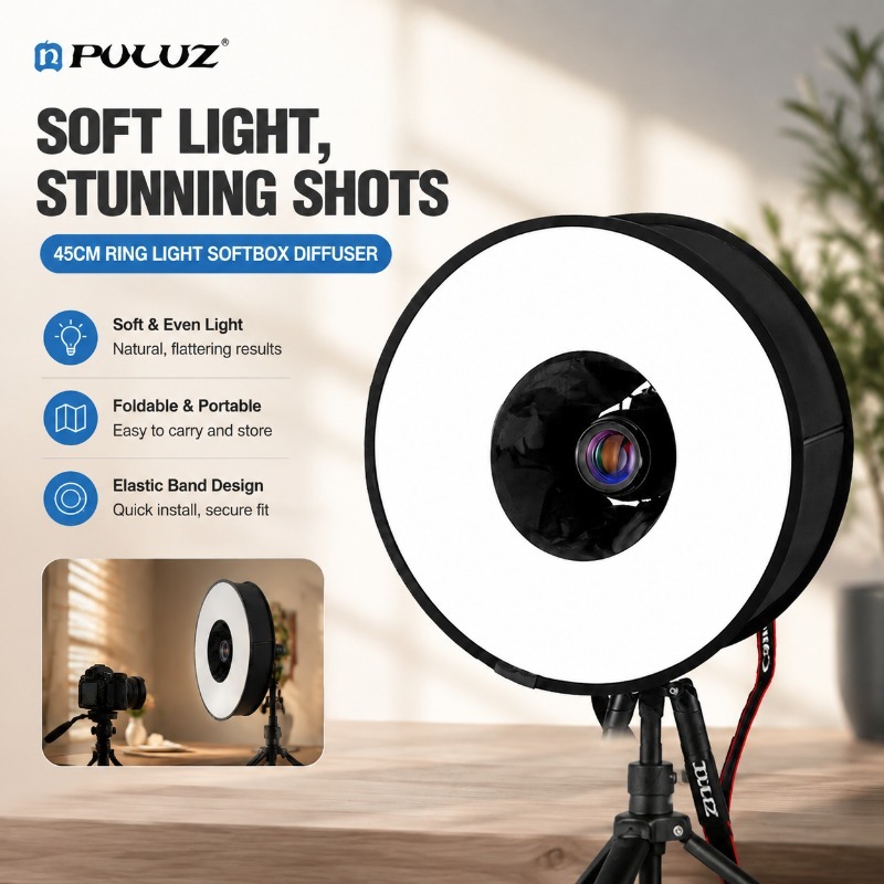 Foldable 45cm Ring‑flash Soft‑ - Photography Types Of Lighting review and price